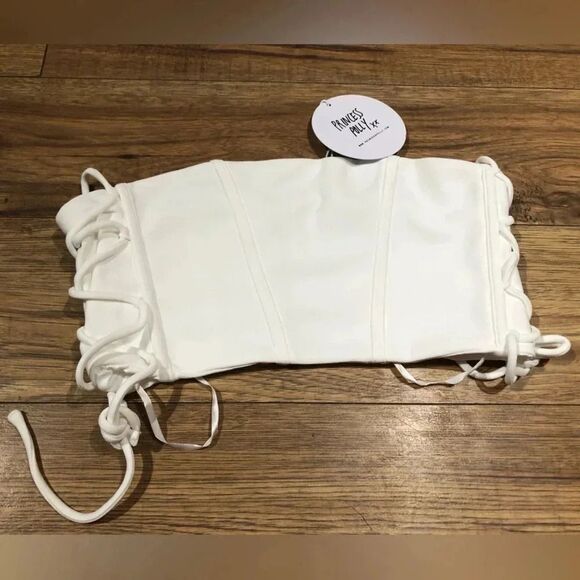 ▪️ Princess Polly | Mylor Strapless White Top - Picture 3 of 6